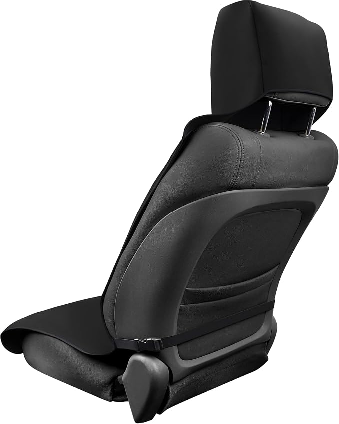 Universal Neoprene Seat Covers — Black