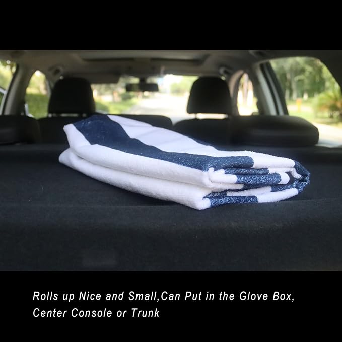 Car Seat Covers — Front Seat — Blue