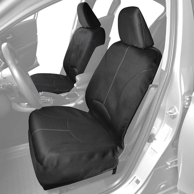Neoprene Car Seat Covers — Full Set — Gray