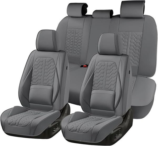 Universal Seat Covers — Full Set — Gray