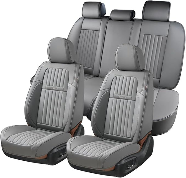 Universal Seat Covers — Full Set — Gray