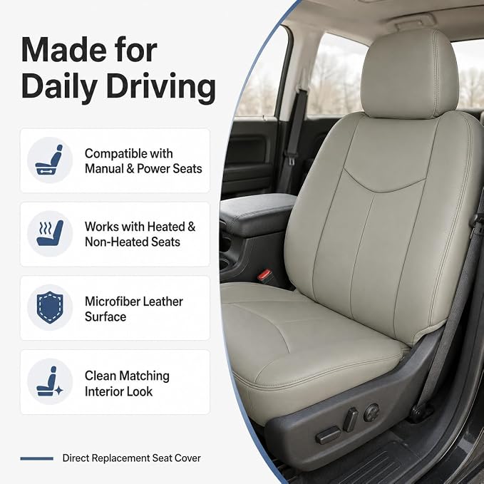 Replacement Seat Upholstery — Gray