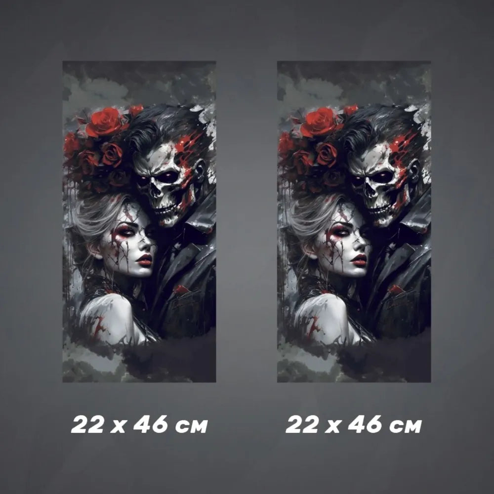 2pcs Door Post Stickers Boy and Girl