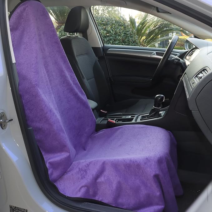 Car Seat Covers — Front Seat — Purple