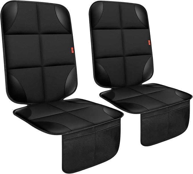 Child Car Seat Protector — Black