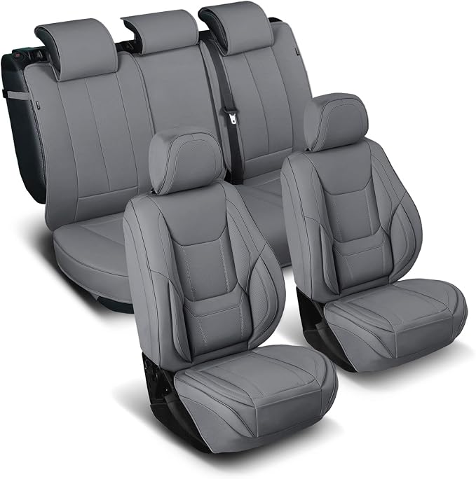 Seat Covers for Nissan Frontier — Full Set — Gray