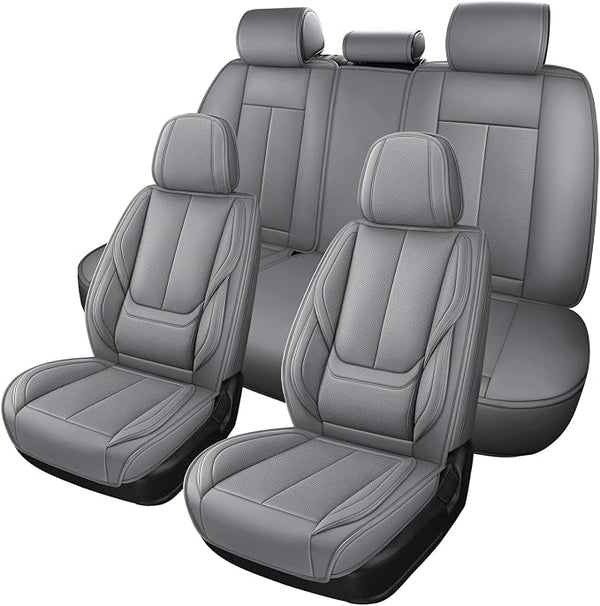 Universal Seat Covers — Full Set — Gray
