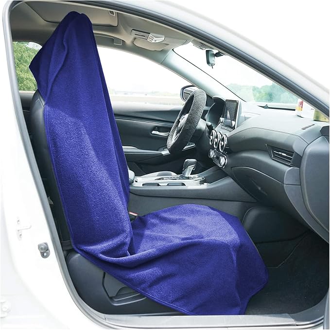 Car Seat Covers — Front Seat — Blue