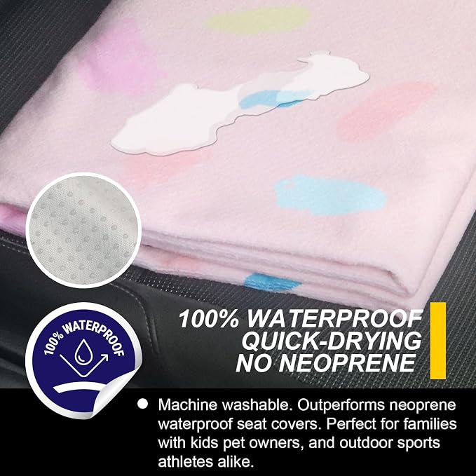 Car Seat Covers — Pink
