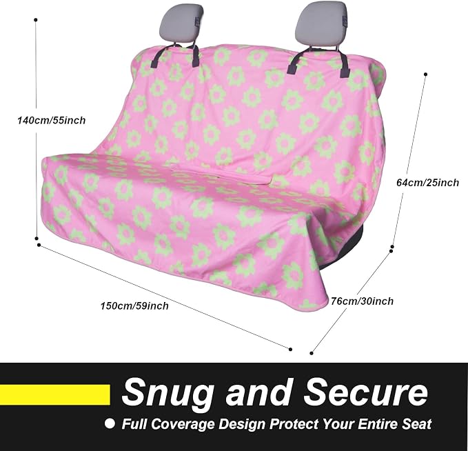 Pet Car Seat Protector — Pink