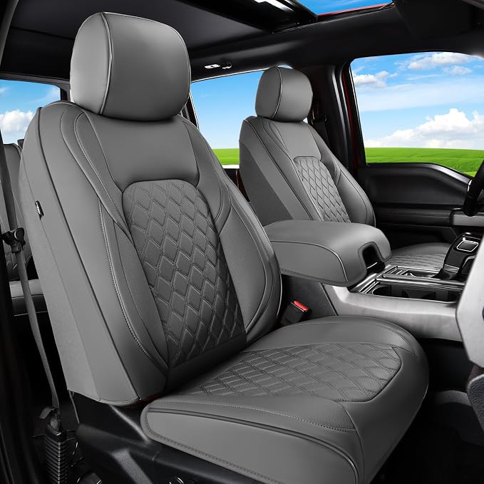 Seat Covers for Chevrolet Silverado / GMC Sierra — Black / Blue