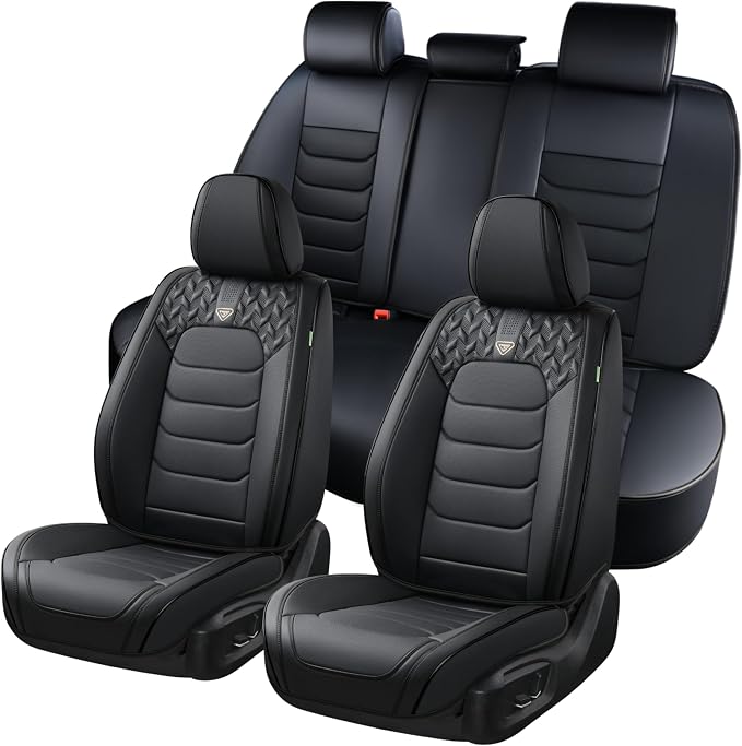 Car Seat Covers — Full Set — Black