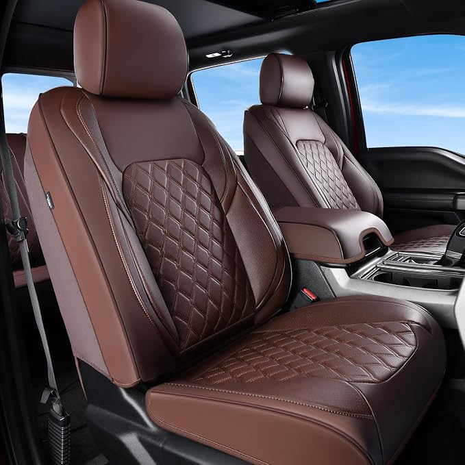 Seat Covers for Jeep Wrangler — Full Set — Coffee