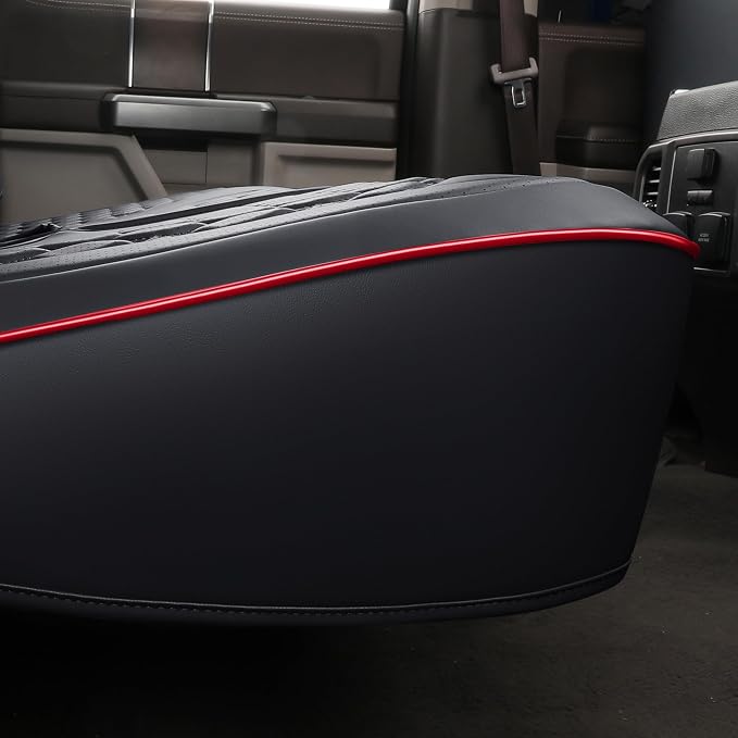 Seat Covers for Toyota Tacoma — Black / Red