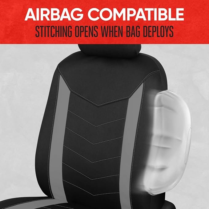 Pet Car Seat Protector — Black / Gray