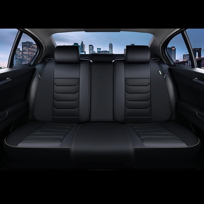 Car Seat Covers — Full Set — Black