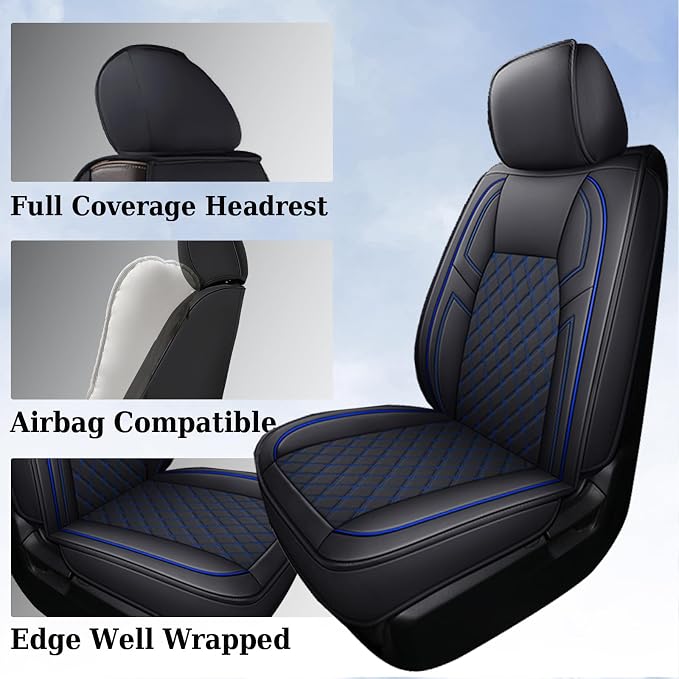 Seat Covers for Toyota Tundra — Full Set — Blue