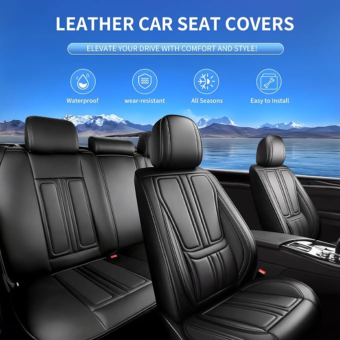 Seat Covers for Nissan Frontier — Full Set — Black