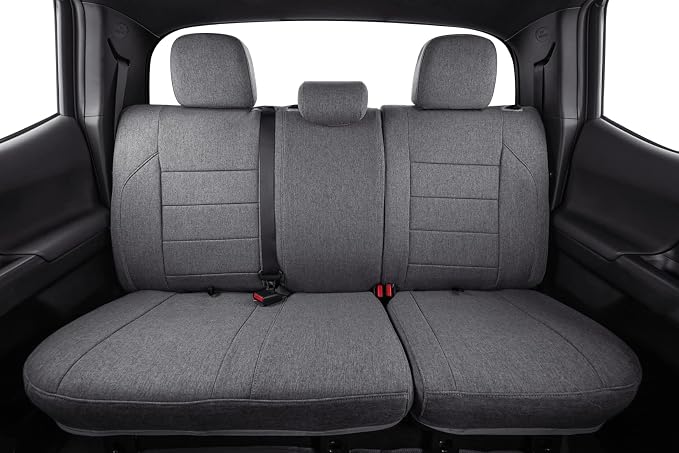 Fabric Seat Covers for Toyota Tacoma — Full Set — Gray