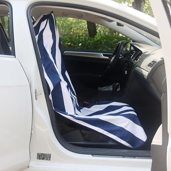 Car Seat Covers — Front Seat — Blue