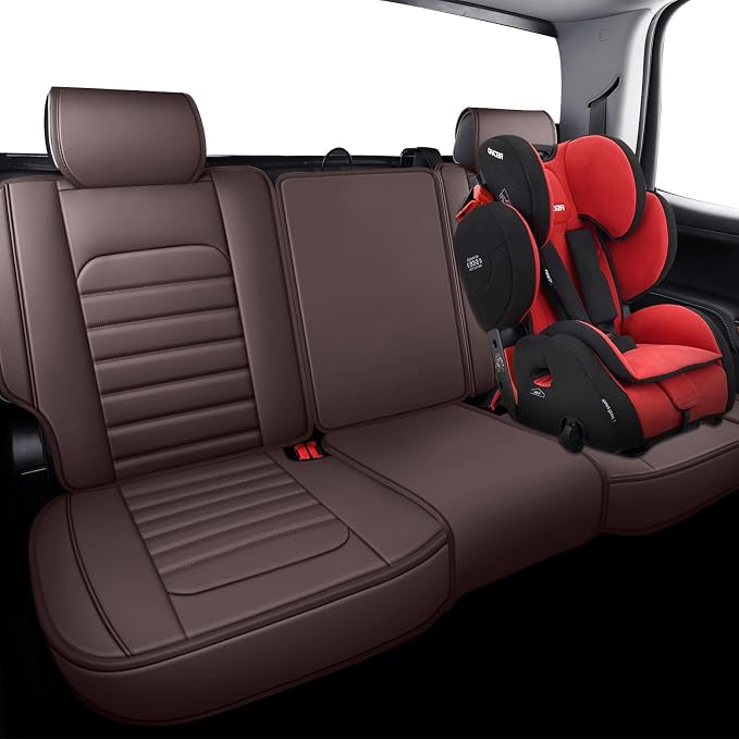Seat Covers for Chevrolet Silverado / GMC Sierra — Rear Seat — Brown
