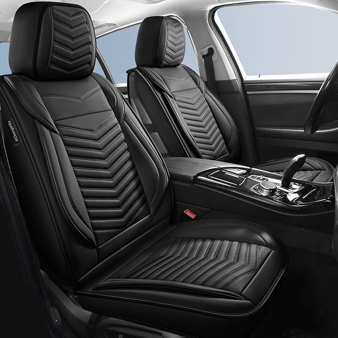 Universal Seat Covers — Full Set — Black