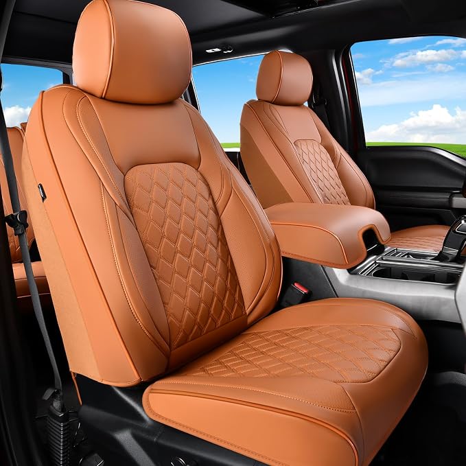 Seat Covers for Toyota Tacoma — Full Set — Brown