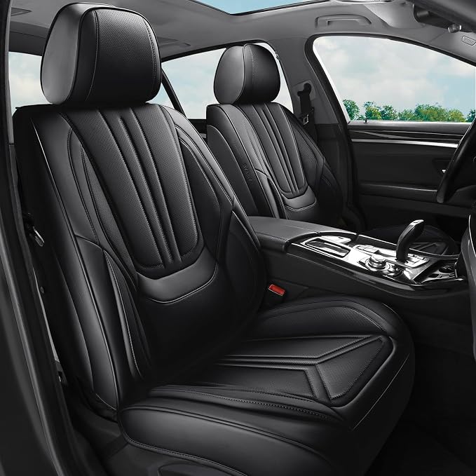 Universal Seat Covers — Full Set — Black