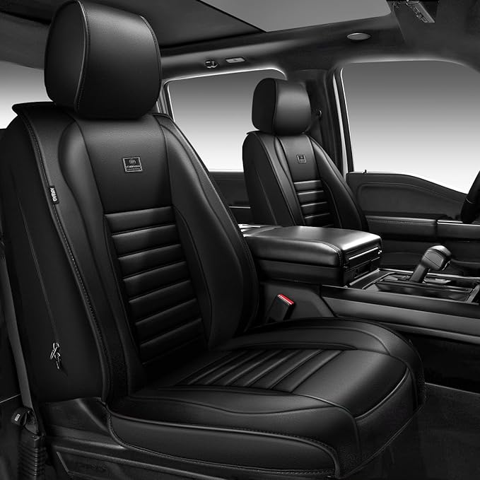 Universal Seat Covers — Full Set — Black