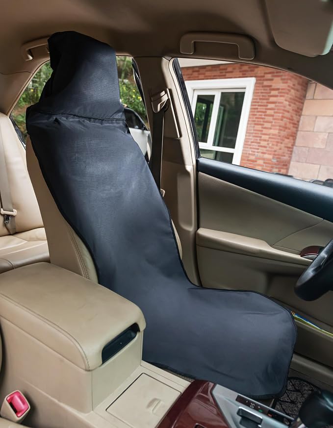 Car Seat Covers — Front Seat — Black