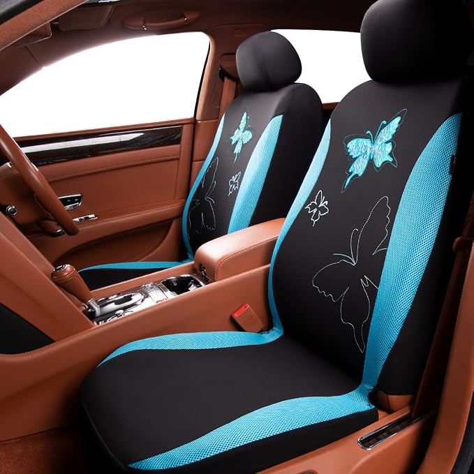 Universal Seat Covers — Full Set — Blue