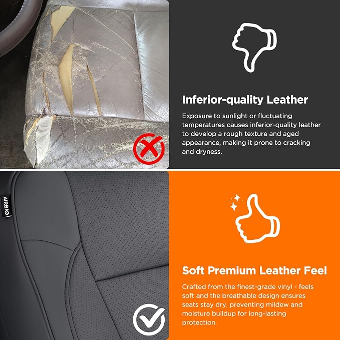 Seat Covers for Toyota Tacoma — Full Set — Black