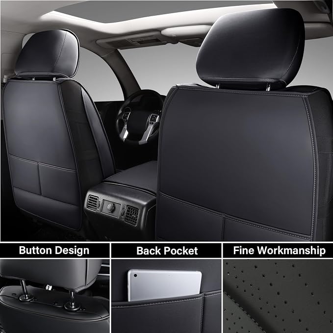 Seat Covers for Toyota Tundra — Front Seat — Blue