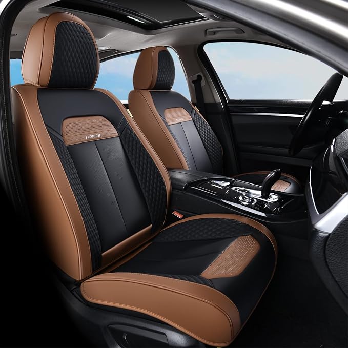 Universal Seat Covers — Front Seat — Coffee