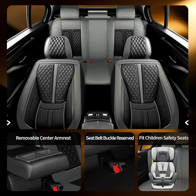 Seat Covers for Nissan Versa — Full Set — Gray