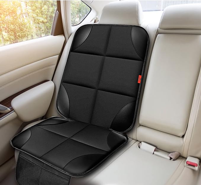 Child Car Seat Protector — Gray