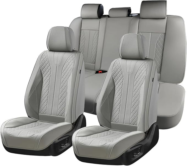 Universal Seat Covers — Full Set — Gray