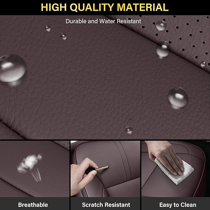 Seat Covers for Chevrolet Silverado / GMC Sierra — Full Set — Brown