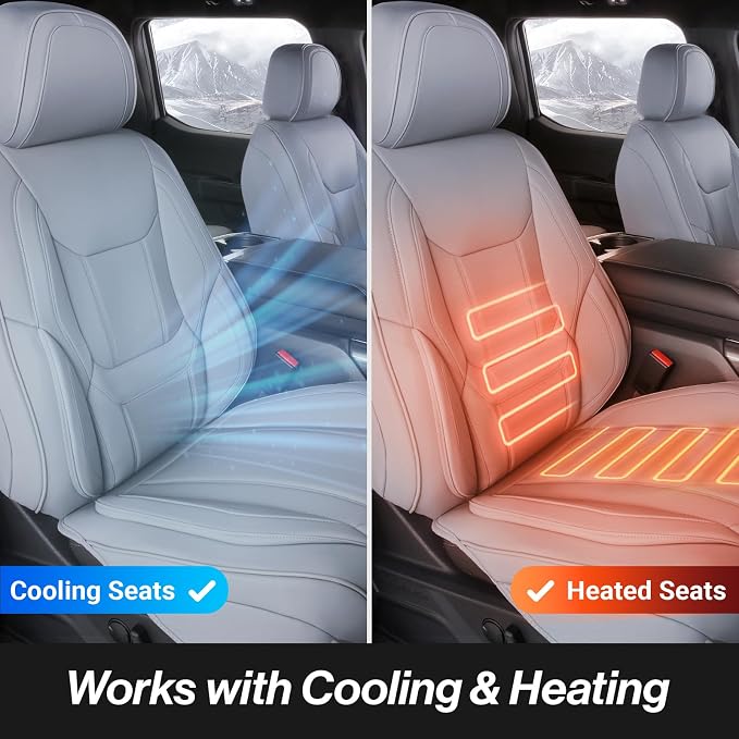 Seat Covers for GMC Sierra — Full Set — Gray