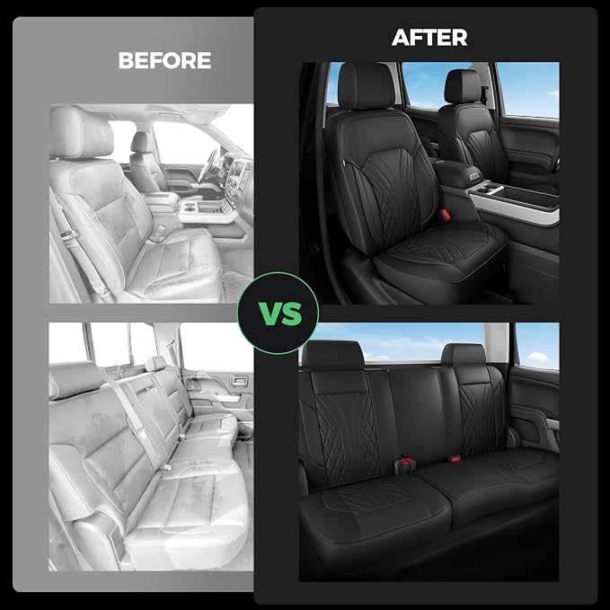 Seat Covers for Chevrolet Silverado / GMC Sierra — Full Set