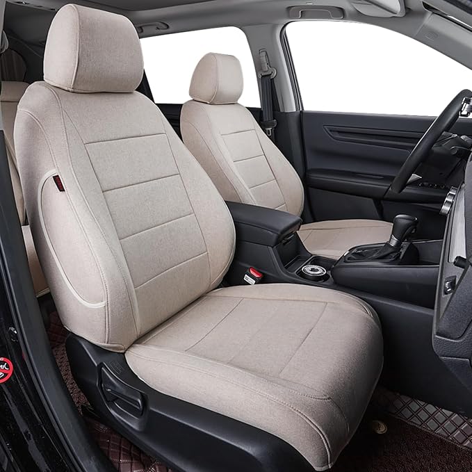 Fabric Seat Covers for Toyota Tacoma — Full Set — Beige