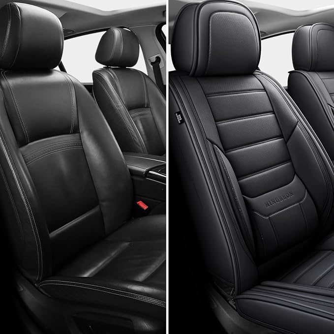 Universal Seat Covers — Front Seat — Black