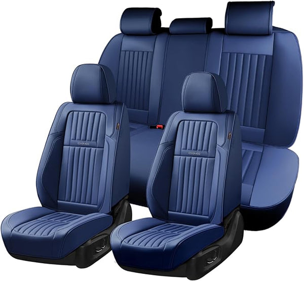 Universal Seat Covers — Full Set — Blue