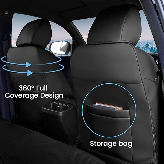 Seat Covers for Toyota Tacoma — Black / Red