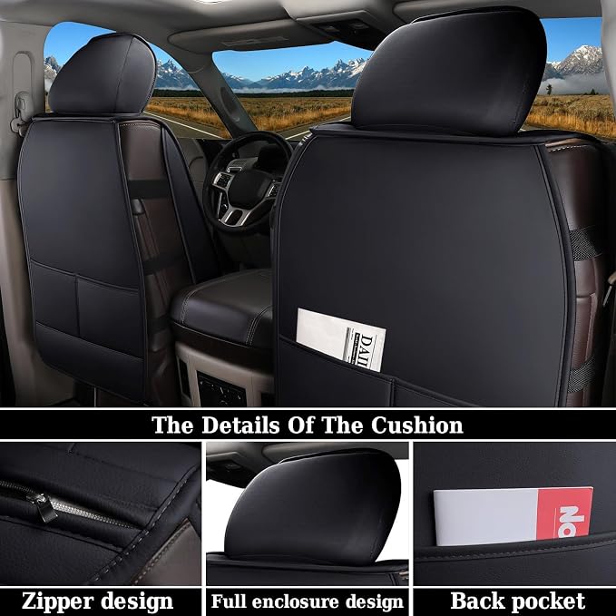 Seat Covers for Multiple Vehicles — Front Seat — Blue