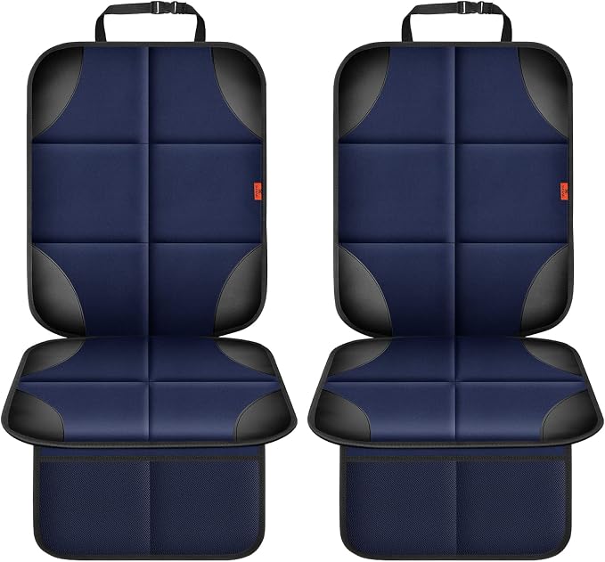 Child Car Seat Protector — Blue