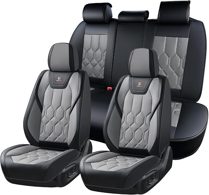 Universal Seat Covers — Black / Gray