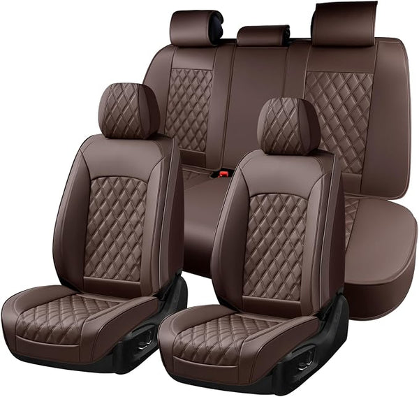 Universal Seat Covers — Full Set — Coffee