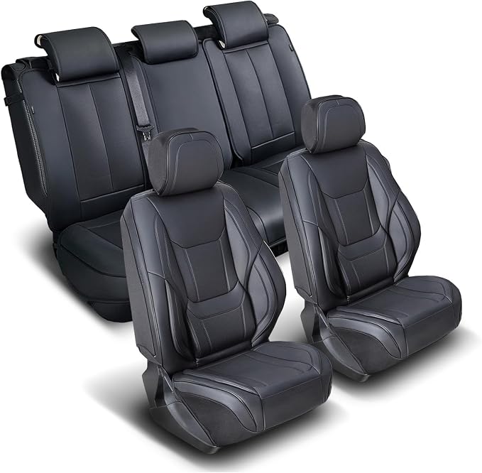 Seat Covers for Ford F-150 — Full Set — Black