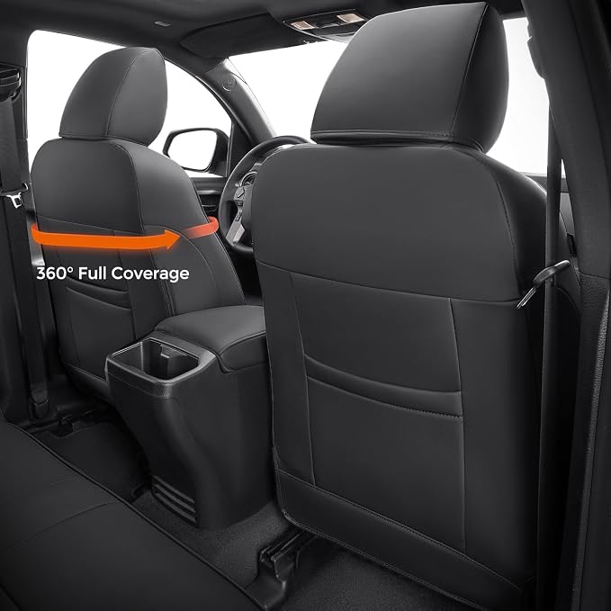 Seat Covers for Toyota Tacoma — Black / Gray